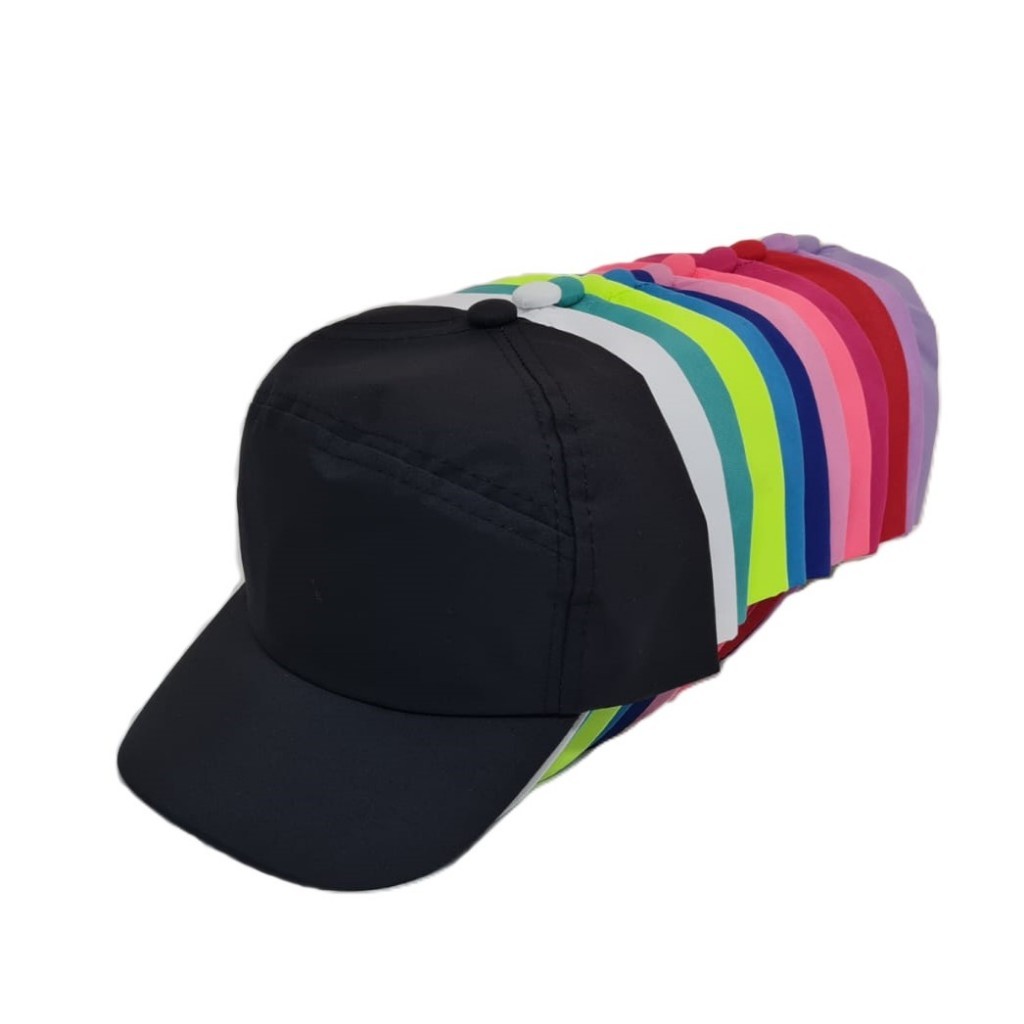 Boné infantil em tecido tactel Menino Menina Seca Rápido Proteção UV