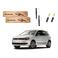 Kit Amortecedor Traseiro, Polo 1.6 2010 A 2015