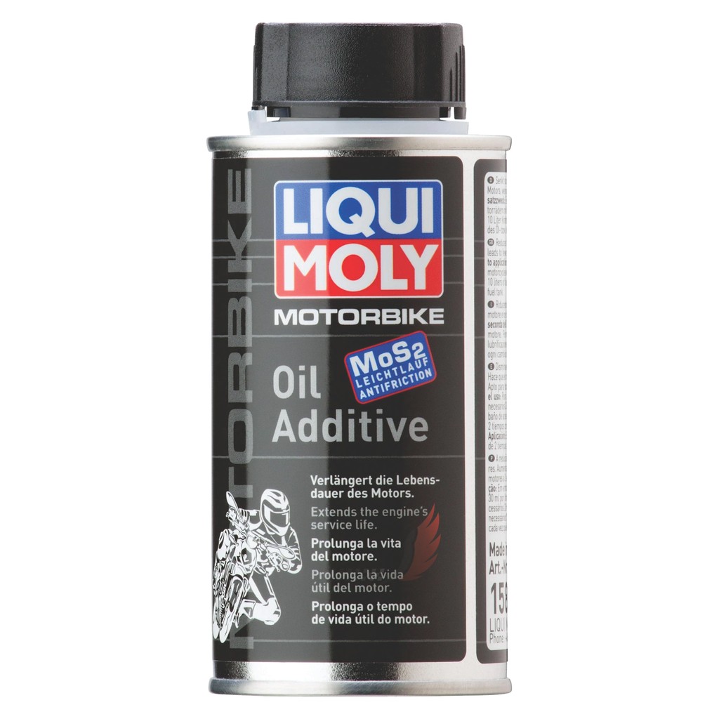 Liqui Moly Motorbike Oil Additive Aditivo Oleo De Motocicleta Aditivo Antidesgaste 125ml