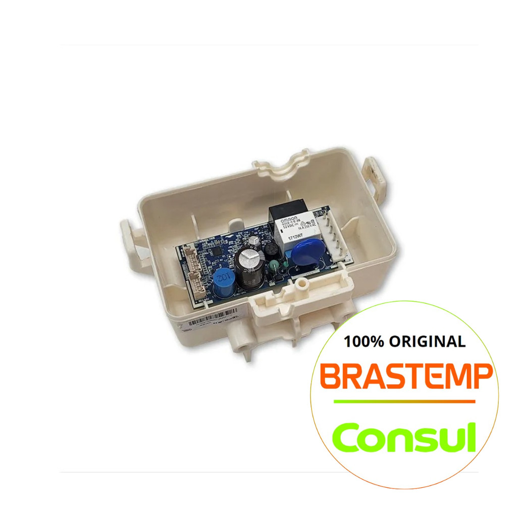 PLACA MODULO PARA GELADEIRA BRASTEMP/CONSUL ORIGINAL  - BRE57ABBNA - BRE57ABBS2 (DEMAIS MODELOS NA DESCRIÇÃO)