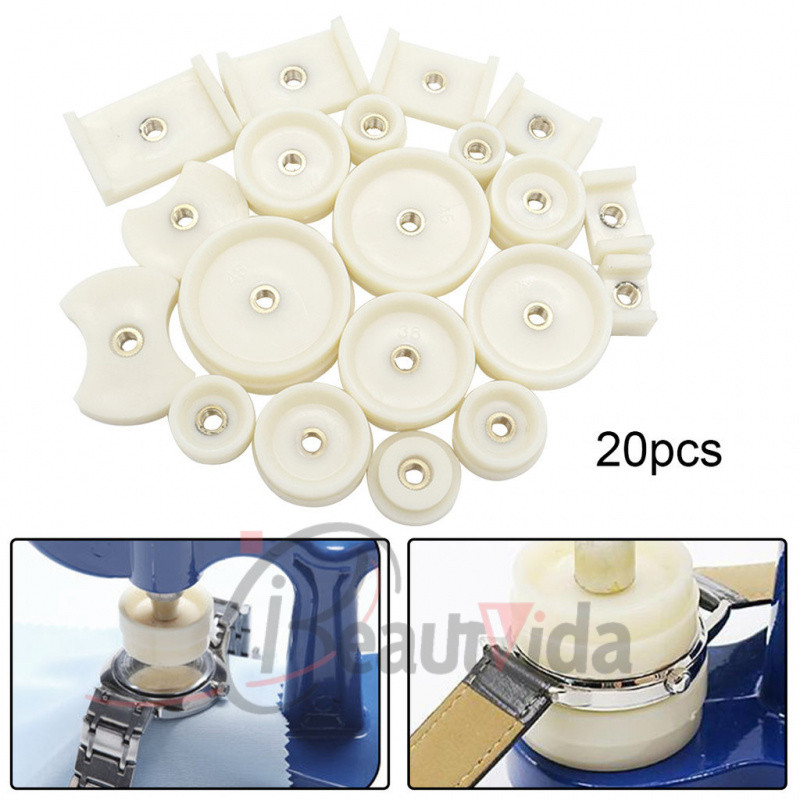 Conjunto De Ferramentas De Prensa Traseira De Relógio , 20 Peças , Tampa , Ferramenta , Removedor De Matrizes , Kit Repa
