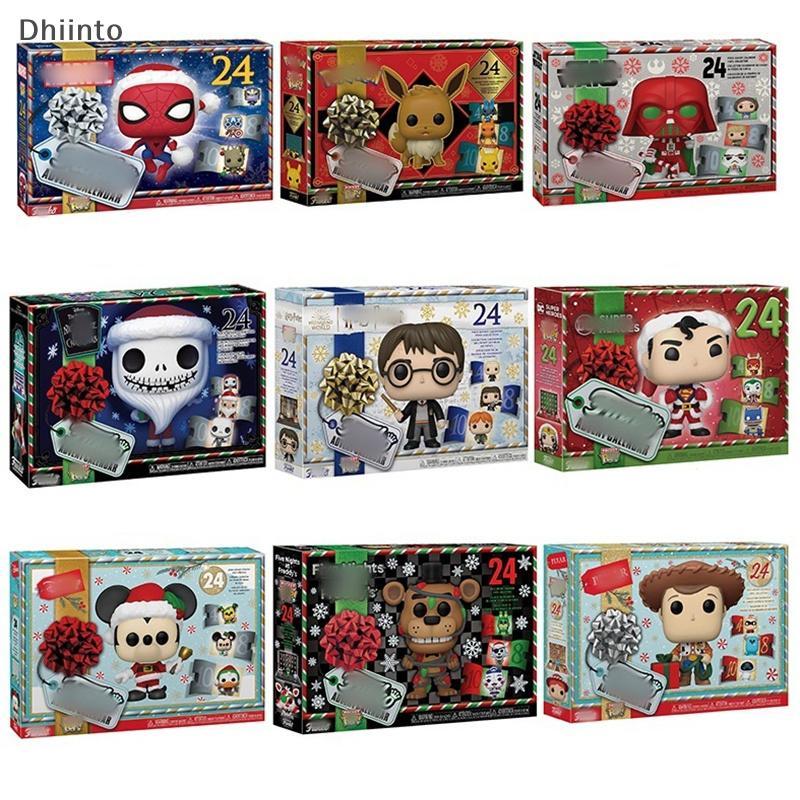 [Dhiint] Calendário De Advento Do Homem-Aranha De Alta Qualidade Caixa De Natal Ornamento Brinquedos De Presente Para Cr em Oferta na Shopee