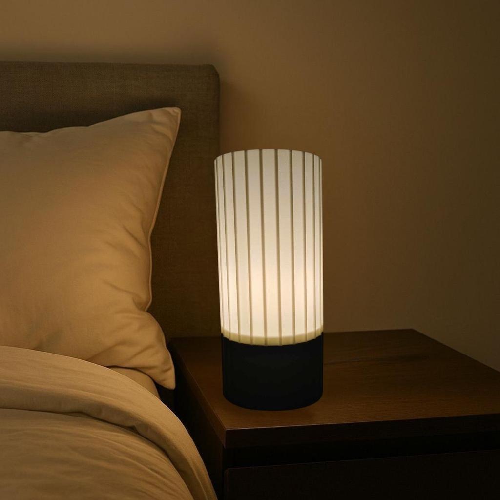 Luminaria Mesa Abajur Led Portátil INGRID Luxo Luz de Cabiceira Abajures Decoracao Diversos Presente Quarto Geometrico