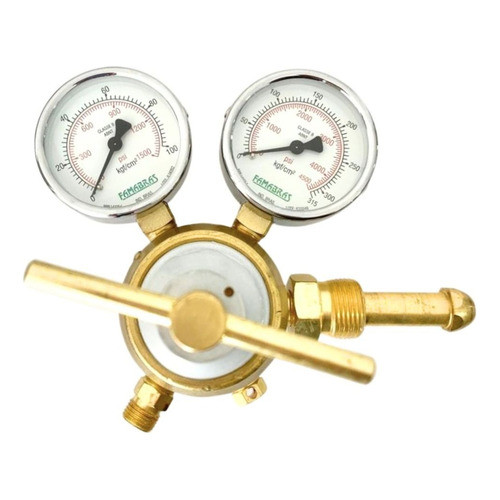 Válvula Reguladora Nitrogênio 4500psi Alta Pressão Frn-740
