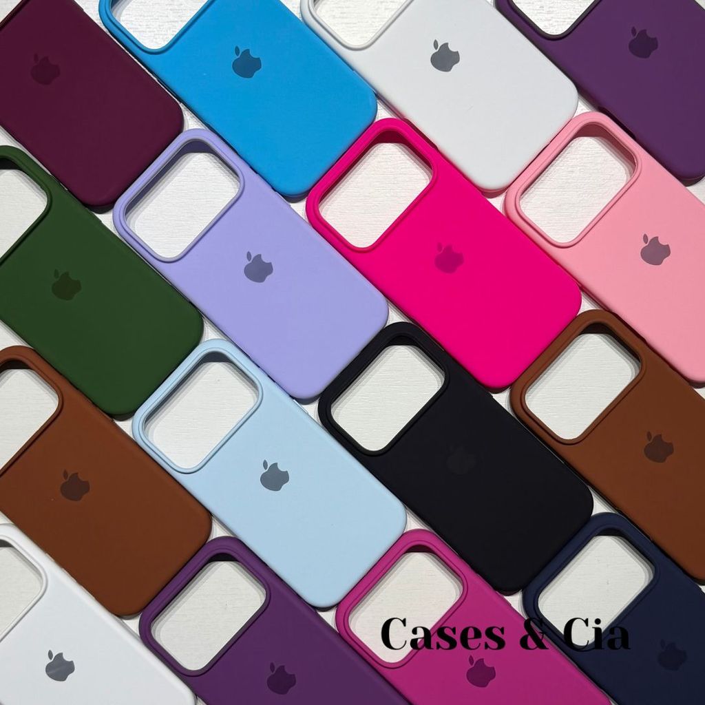 Capa Capinha Para iPhone 17 Pro Max Silicone Aveludada Protetora em Oferta na Shopee