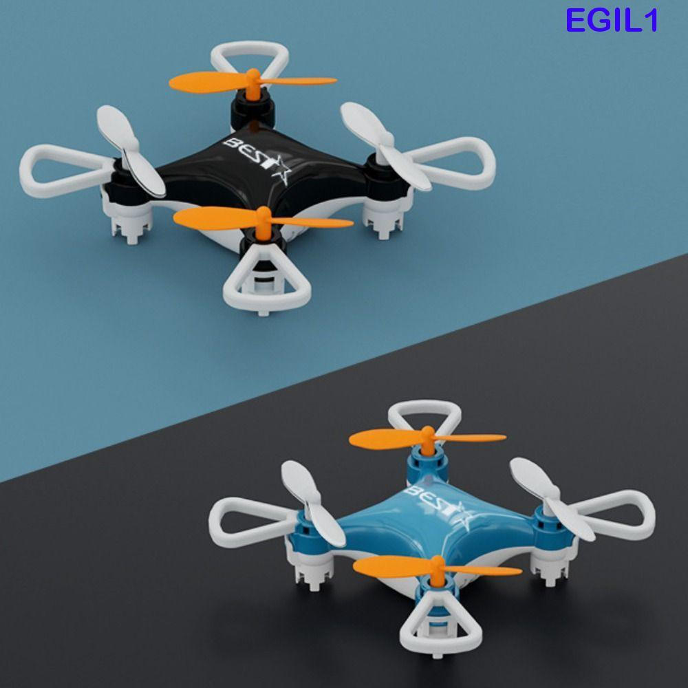Avião De Controle Remoto De Rotação EGIL1 , Mini Aeronave Recarregável ABS , Quatro Eixos