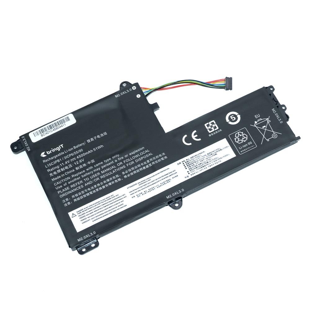Bateria para Notebook Part Number L15M3PB0 11.4V