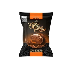 Bala Mastigável Butter Toffees Intense 53% Cacau Trufa Arcor 400g