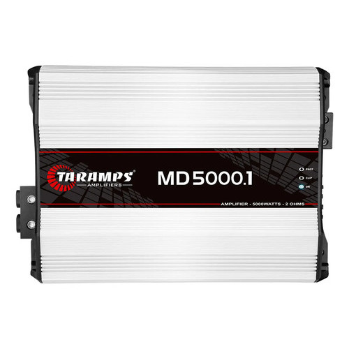 Módulo Amplificador Md 5000.1 2 Ohms, 1 Canal 5000w Rms, Branco, Amplificador de som Automotivo