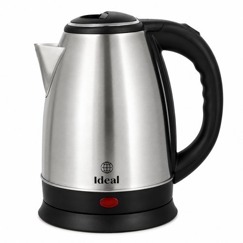 ☕⚡ Chaleira Elétrica Inox 1,8L 1000W Aquecimento Rápido Desligamento Automático