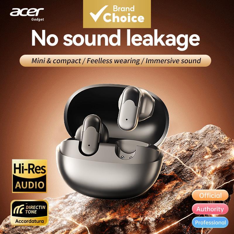 Acer OHR628 Fones De Ouvido TWS Estéreo Sem Fio Bluetooth Intra-Auriculares Tipo-C Carregamento Para Música Uso Diário V