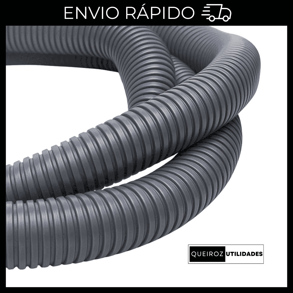 Kit Extensor De Mangueira Saida + Emenda - 1 Metros 28mm