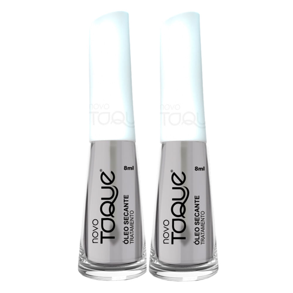 Kit 2 Óleo Secante Novo Toque Tratamento 8ml