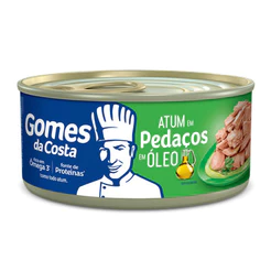 Gomes Da Costa Atum em pedaços em óleo 170g