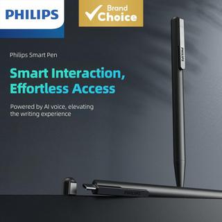 Philips VTR5910 Caneta Gravadora De Voz Digital Portátil Recarga Substituível Gravação Com Um Clique Para Reuniões