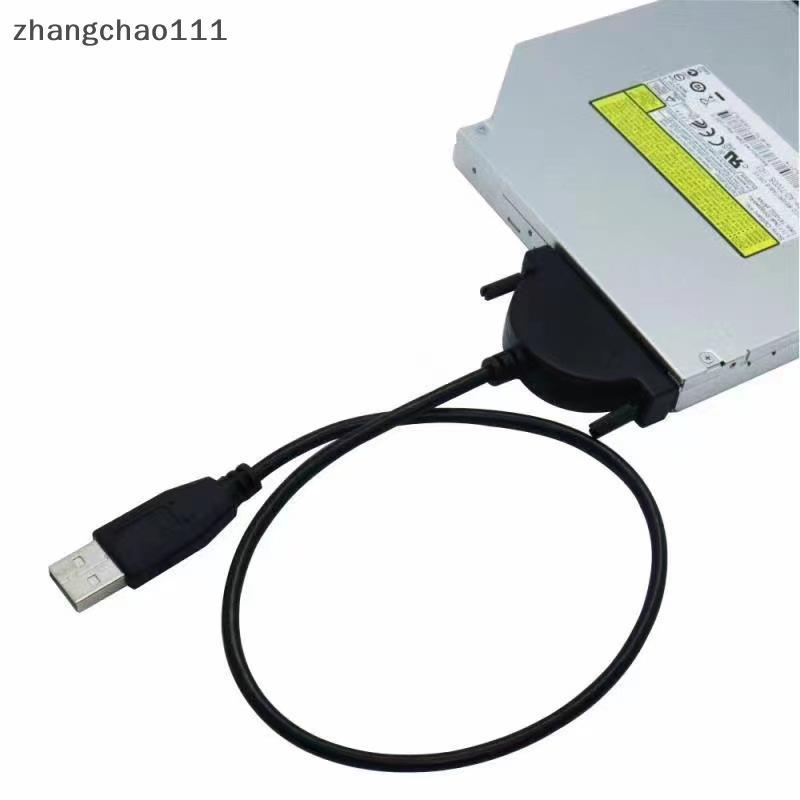 [Z] Cabo USB 2.0 SATA Adaptador De Driver Óptico De Unidade CD/DVD-ROM Para PC Laptop Notebook Novo