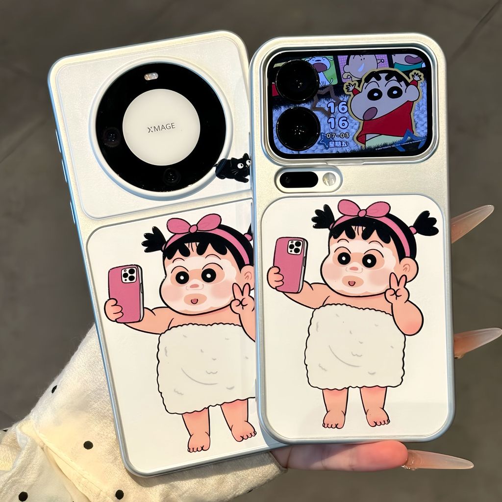 Capa de celular com estampa de garota selfie para Samsung Galaxy S26 S25 Edge S24 S23 S22 S21 S20 FE Lite Plus Note 20 U