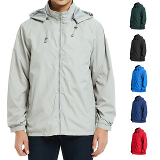 Jaqueta com capuz para atividades ao ar livre, nova jaqueta casual masculina, corta-vento impermeável, jaqueta soft shel