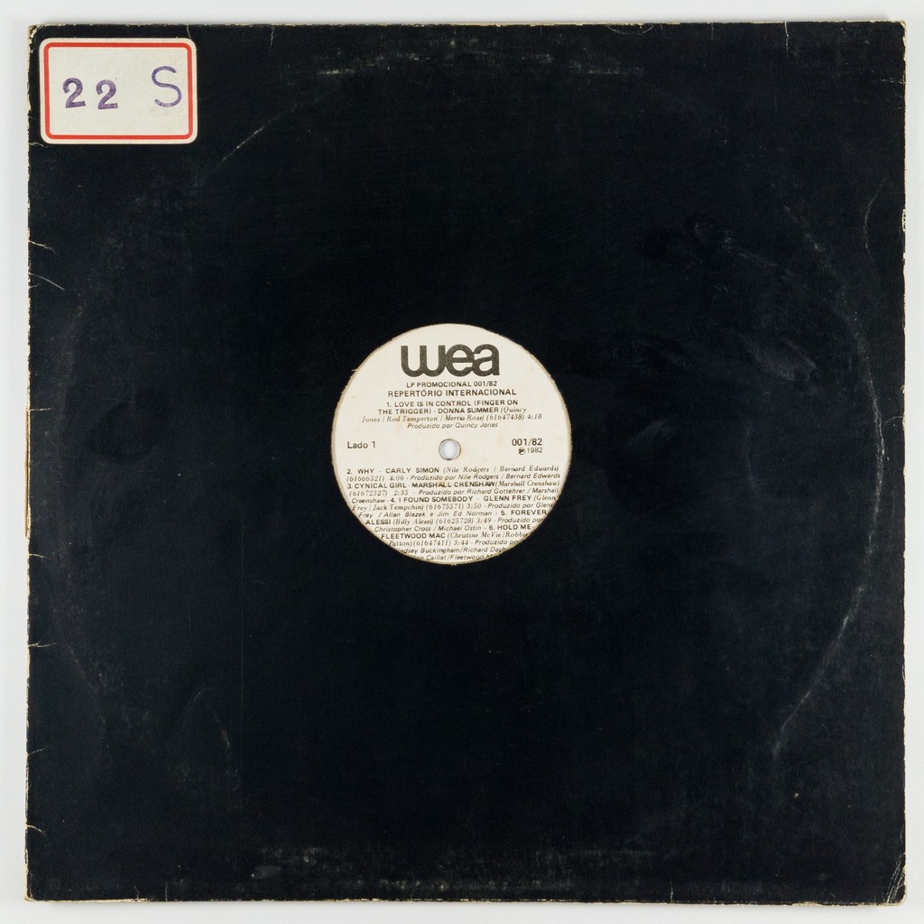 Disco LP Promocional 1982 Repertório Internacional D1666