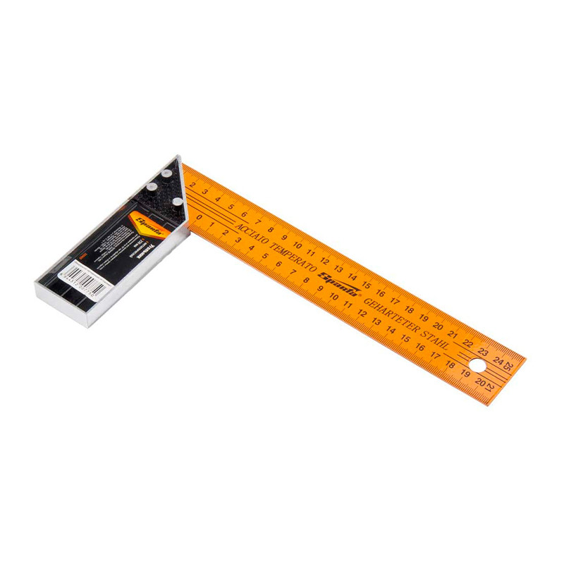 Esquadro Metalico 10" 250mm Cabo de Aluminio Sparta - 3234255
