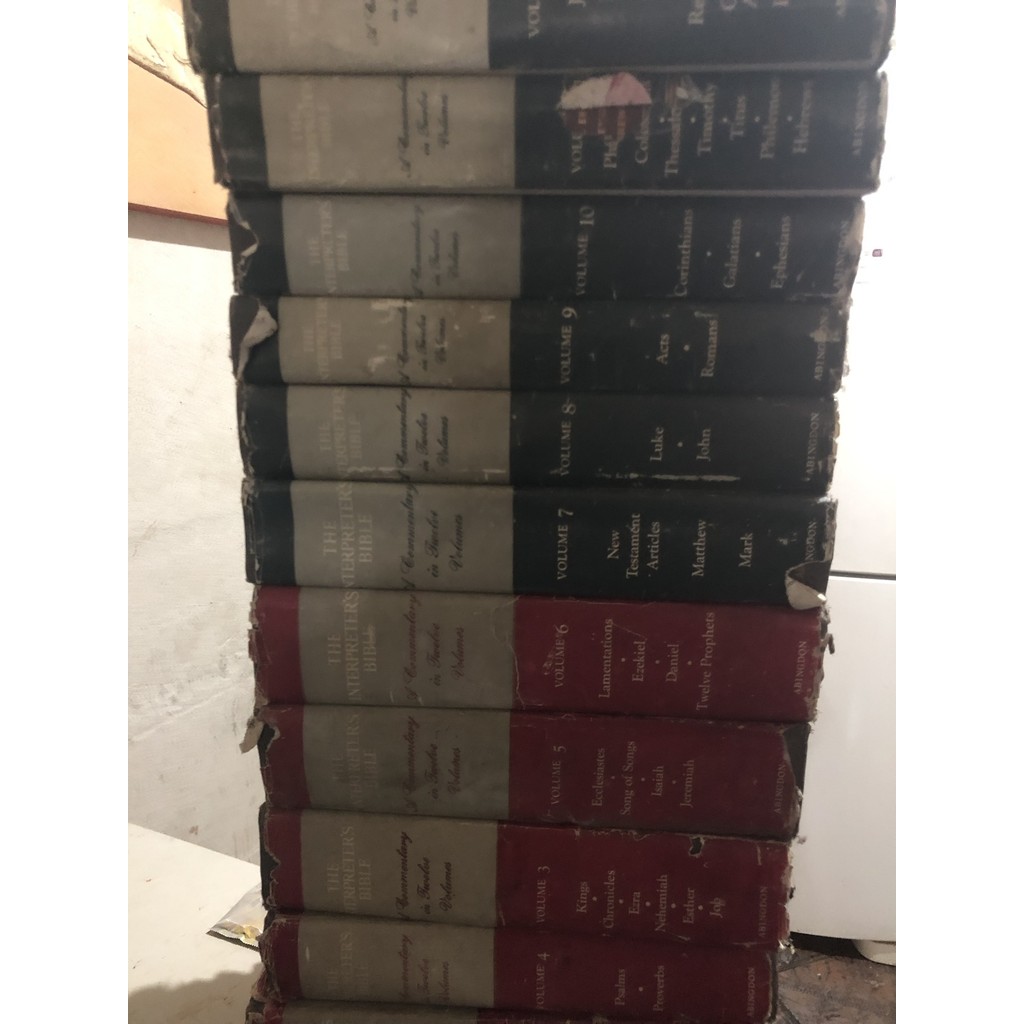 Colecao the Interpreter's bible 12 volumes de Abingdon press 8093557