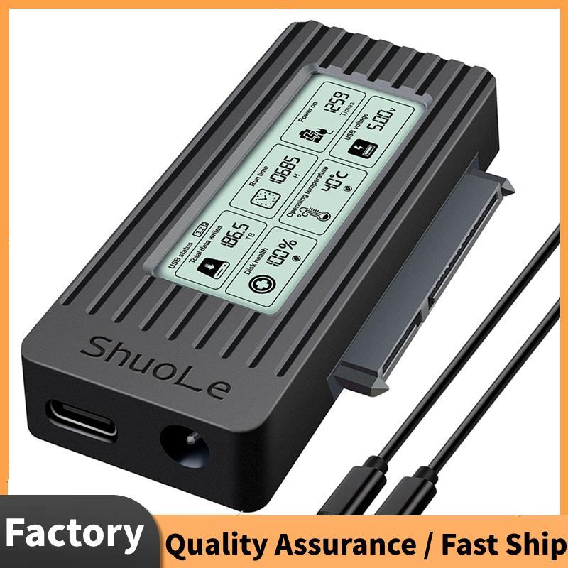 Cabo Conversor Adaptador De Disco Rígido USB C Para SATA IDE HDD/SSD III De 3.5 2.5 Polegadas PC Laptop