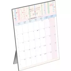 Calendário planner de mesa Soho 2027 Tilibra