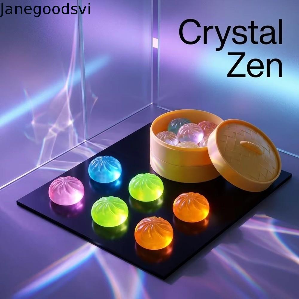 JANEGOODSVI 1/5pcs Brinquedo Sensorial Fidget , Mini De Bolinhos Espremíveis , Com Conjunto De Brinquedos A Vapor