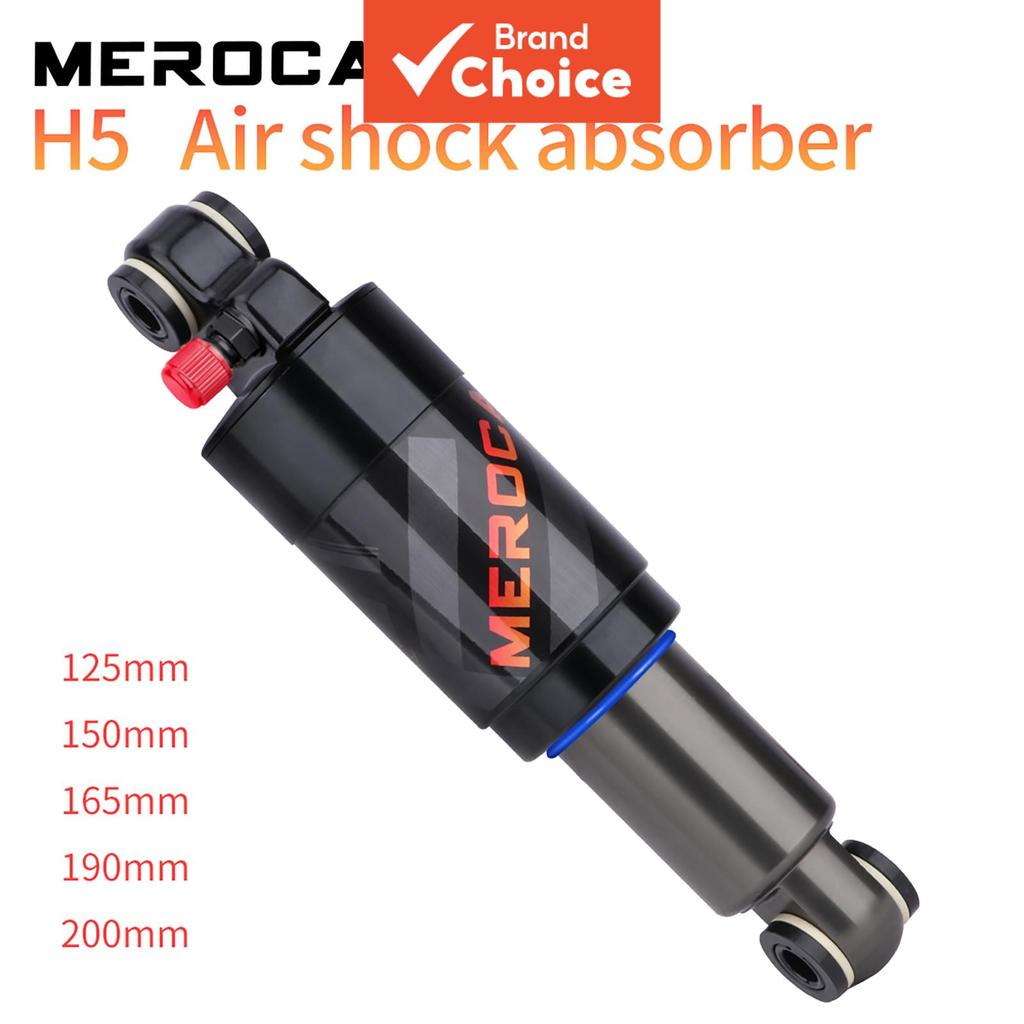 MEROCA 125 165 190 mm Componente de Atualização do Amortecedor de Ar Traseiro para Bicicleta de Montanha com Suspensão