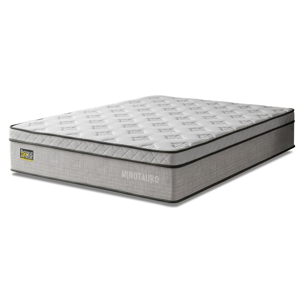 Colchão Queen Ortopédico D33 158x198x34cm Minotauro Hellen - Suporta até 120 kg por pessoa