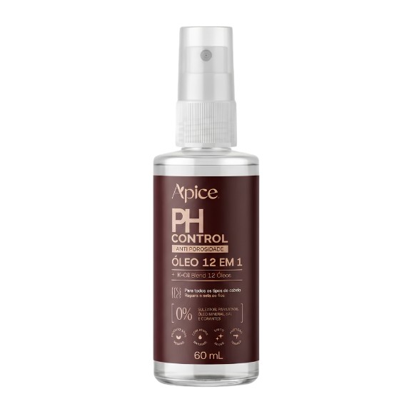 Oléo Capilar PH Control 12 em 1 Ápice 60 ml