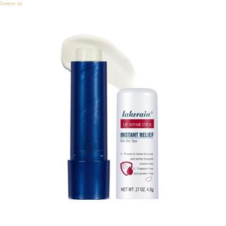 2 Unidades Reparo Labial Natural Para O Dia Todo, Hidratante, Bálsamo Reparação Lábios Rachados