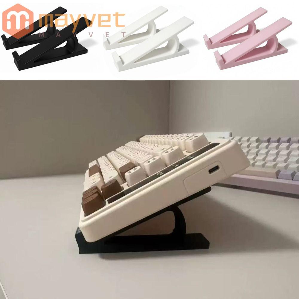 MAYVET 1 Par De Riser De Teclado De Computador , Suporte Elevado Acessórios De Plástico , Ângulo
