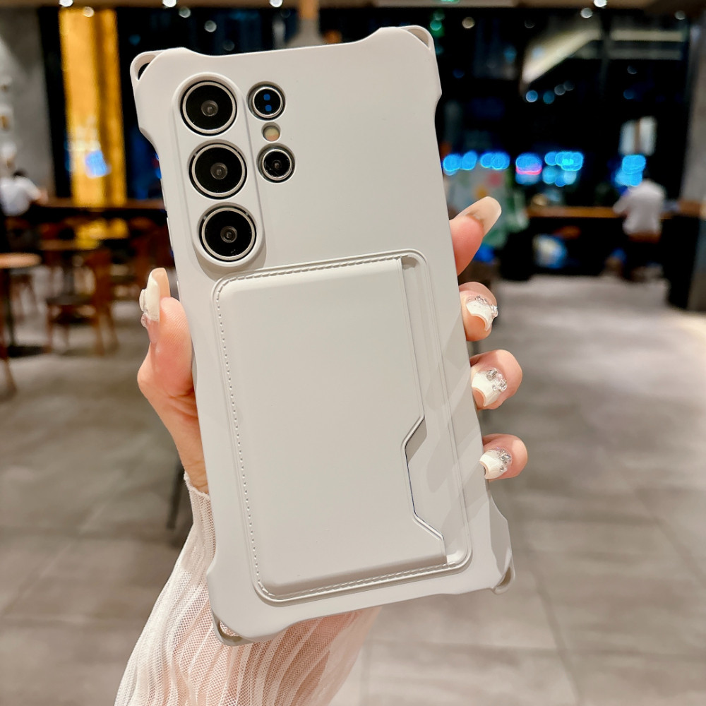 Capa De Telefone À Prova De Choque Com Slot Para Cartão Samsung Galaxy A57 A37 A27 A17 A18 A56 A55 A36 A35 A26 5G 4G S26