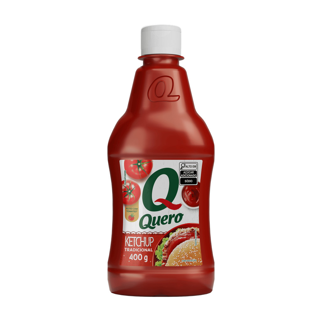 Quero Ketchup tradicional 400g