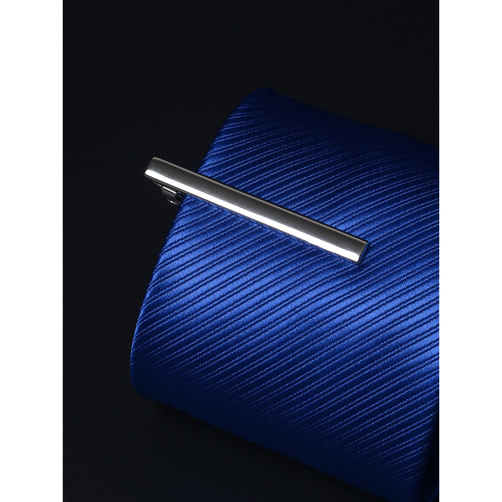 Romguest moda clipe de gravata masculino negócios Formal camisa gravata fivela acessórios colar clipe ouro prata na moda