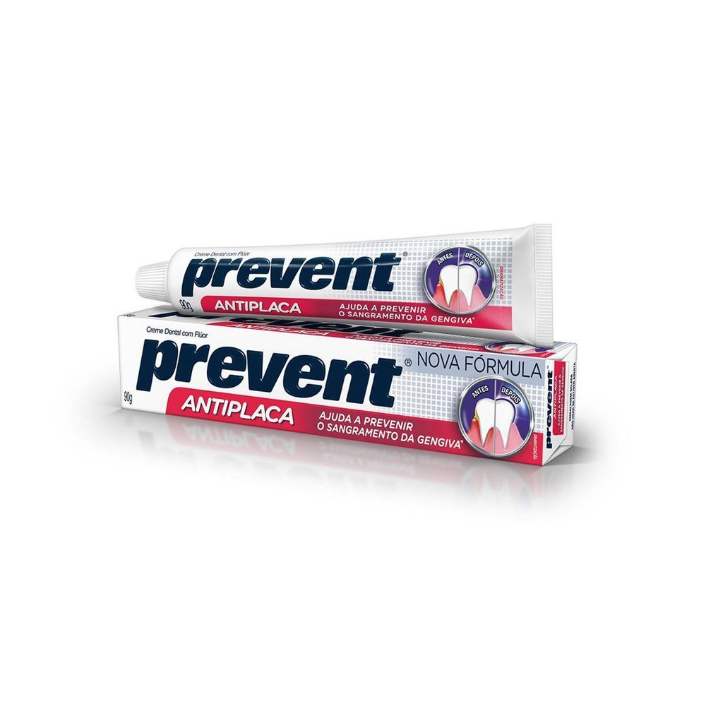 Imagem Creme Dental Prevent Antiplaca com 90g