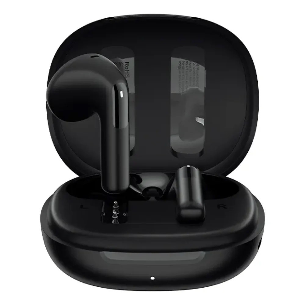Fones De Ouvido Bluetooth Qcy Ailybuds E10 LDAC 27h Preto Midnight