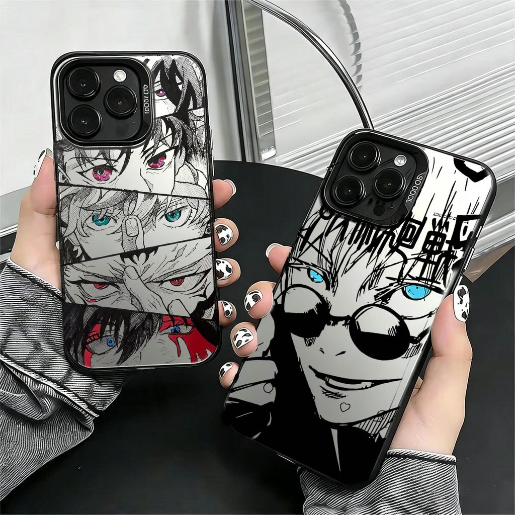 Anime Jujutsu Kaisen Gojo Satoru IMD Capa Fosca Para Samsung Galaxy A57 A37 A27 A56 A36 A26 A55 A35 A15 A16 A54 A17 A07 