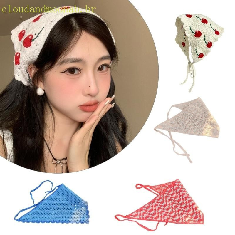 CLO Bandana Vintage Francesa, Acessórios de Cabelo Bonitos, Acessórios de Cabeça Elegantes, Acessórios de Cabelo, Lenço