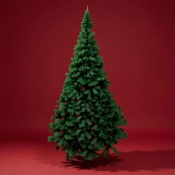 Árvore de Natal Copacabana - 210cm - 1100 Galhos - 1 unidade - Cheia | Realista | Premium