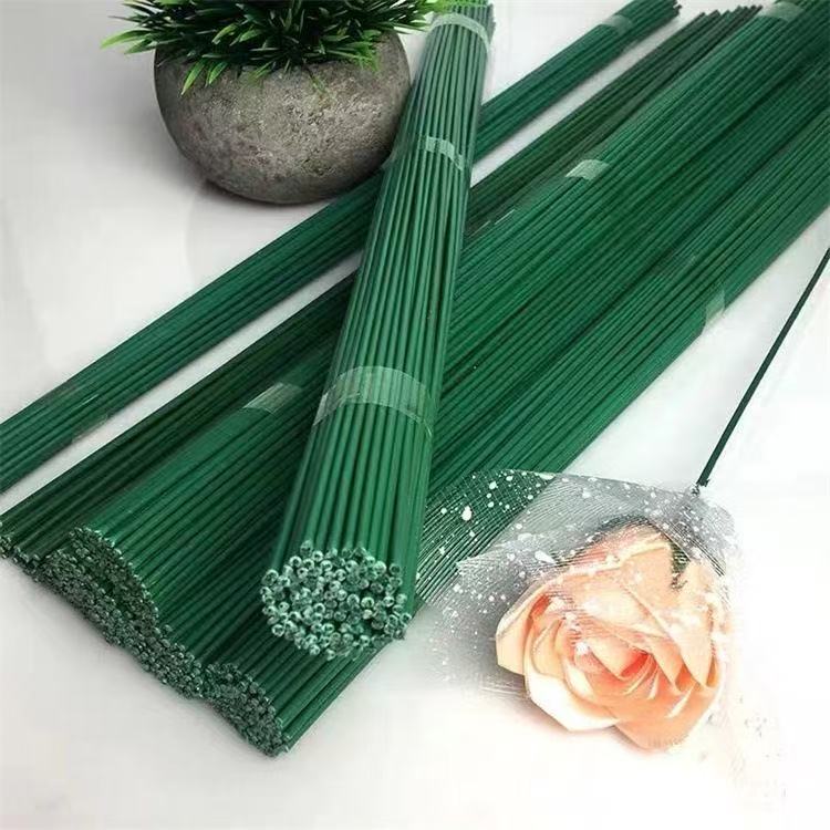 20-200 Pcs Arame Plastificado para Flor Artificial – Tutor de Arranjo 40cm