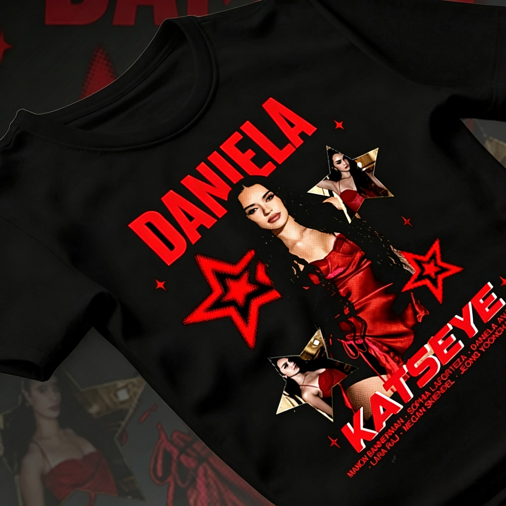 Camiseta Basica e OVERSIZED Katseye Gameboy Beautiful Chaos Integrantes World Tour Unissex