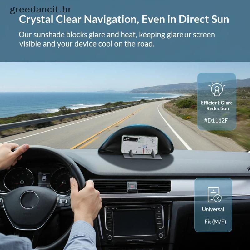 Capa De Sombra De Luz GPS Para Carro MA Com Tecnologia De Inchaço De Calor Proteção Transparente