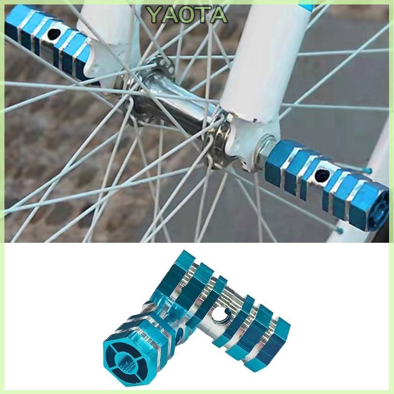 Yao Anti Skid Bike Foot Pegs Crafted Alumínio Aderência Aprimorada Para Experiên