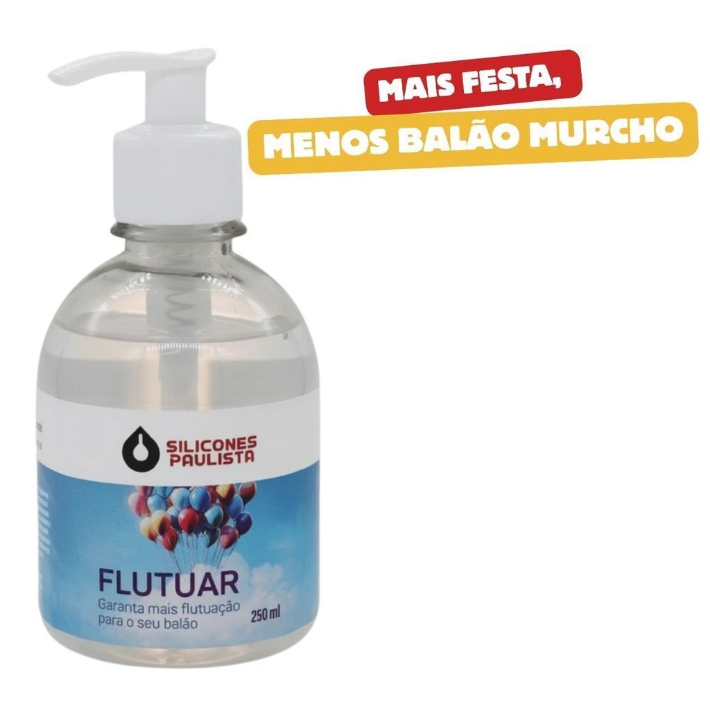 Flutuar Gel Float Para Balões Gás Hélio 250ml