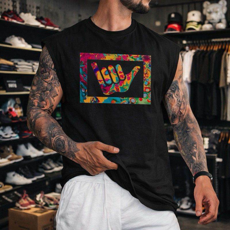 Regata oversized masculina machao camiseta over camisa longline casual estampada treino corrida academia envio 24hs
