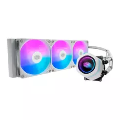 Water Cooler Cooler Master Masterliquid Core Nex, ARGB, 360mm, Branco, MLX-D36M-A18PA-RW