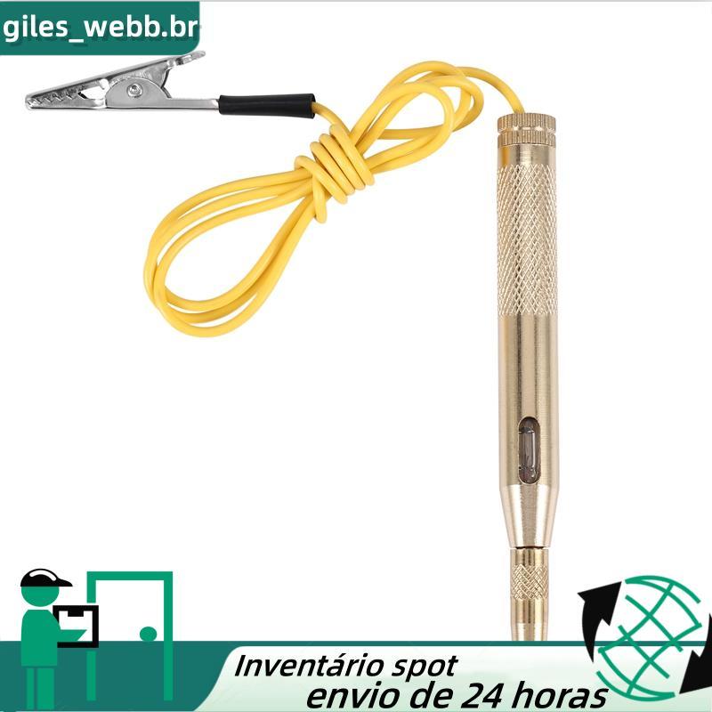 6V 12V 24V Testador De Luz De Carro Elétrico Automotivo Caneta De Reparo De Sonda De Lâmpada De Teste