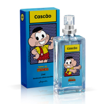 Lançamento Jequiti Colônia Cascão 25ml( embalagem de vidro)